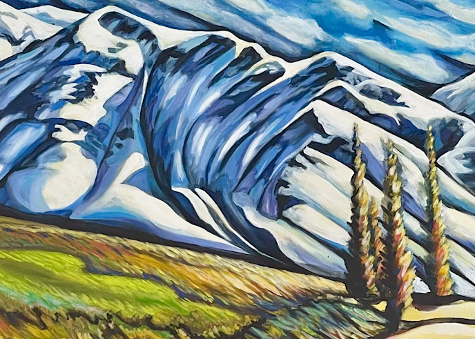 At The Foot Of The Mountain Range Mug Art | Avanti Art Gallery