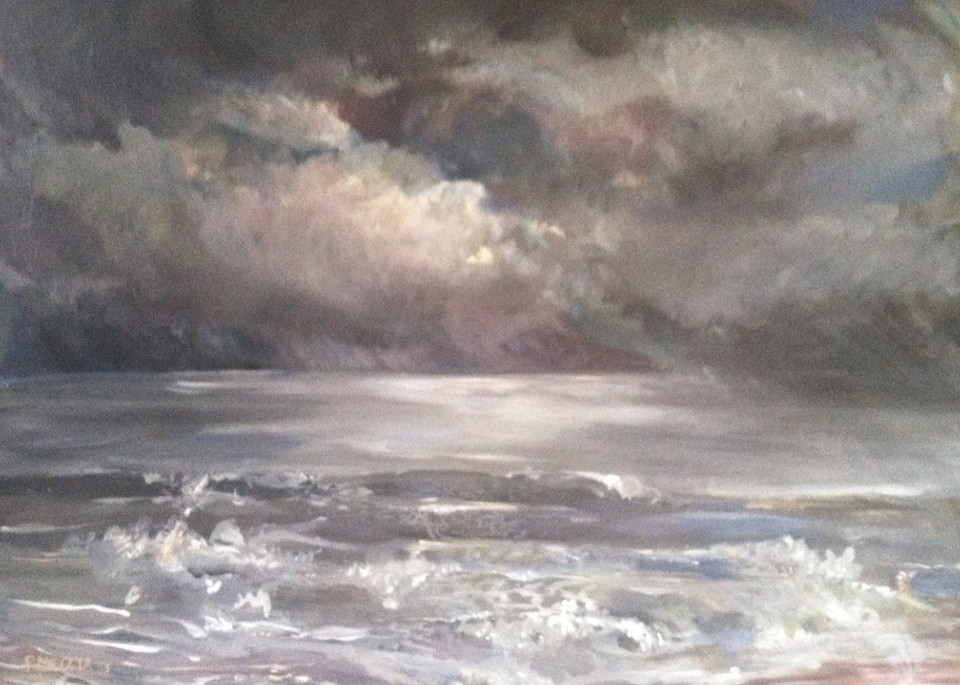Stormy Seascape  Art | Patricia Carol Meccia Fine Art