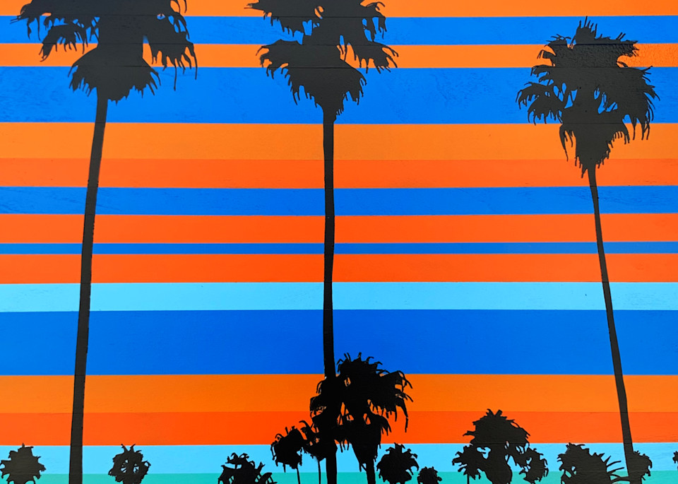 22 Palm Trees, Prints Art | Jon Savage Contemporary Art