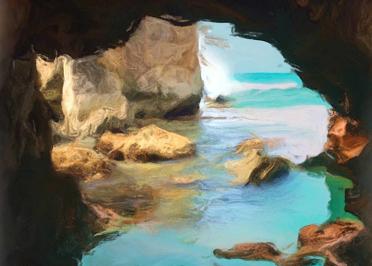 Pismo Beach Caves Art | Colorfusion Art