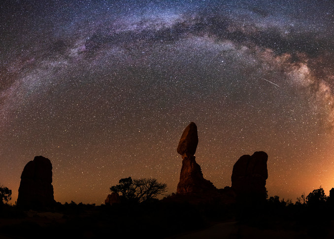 Moab Balance Rock Milky Way20x40 Photography Art | Kurt Gardner Photography Gallery