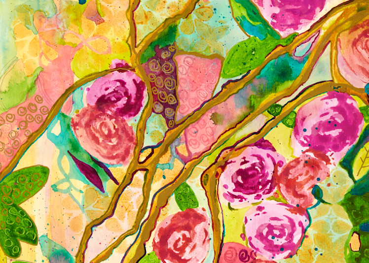 Tea Roses  Art | Shanta Louise Art
