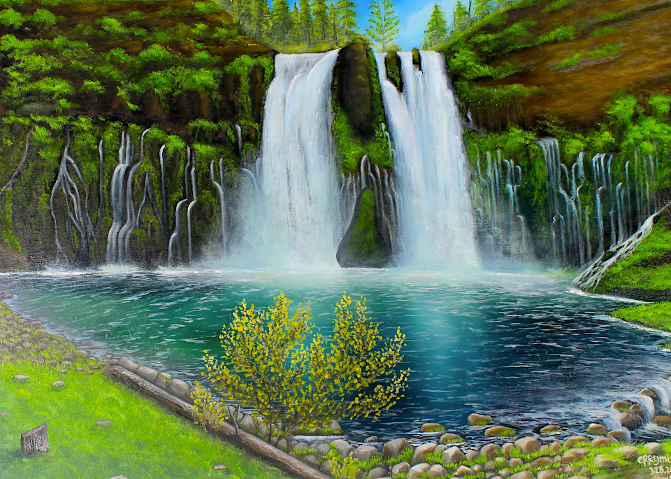 Burney Falls  Art | errymilart