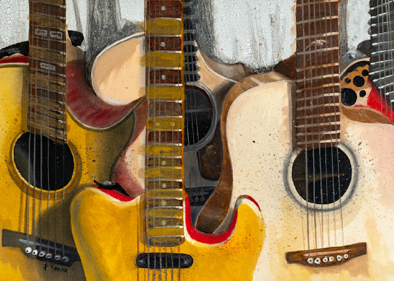 Guitar Collection 1 Art | Frederick D Swarr LLC