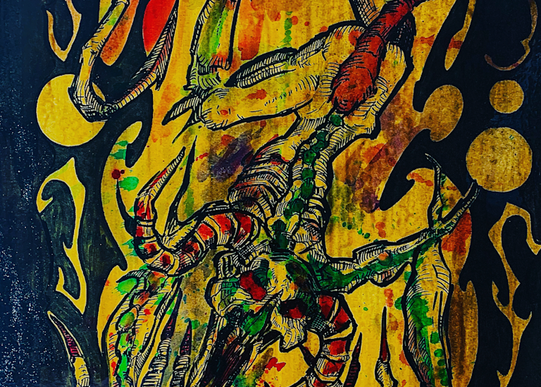 Falling Demon Art | jasonhancock
