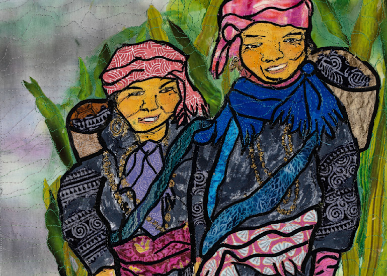 Black Hmong Women  Art | Jean Herman 
