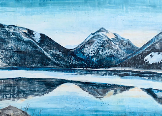 Reflecting, Wallowa Lake Art | Element
