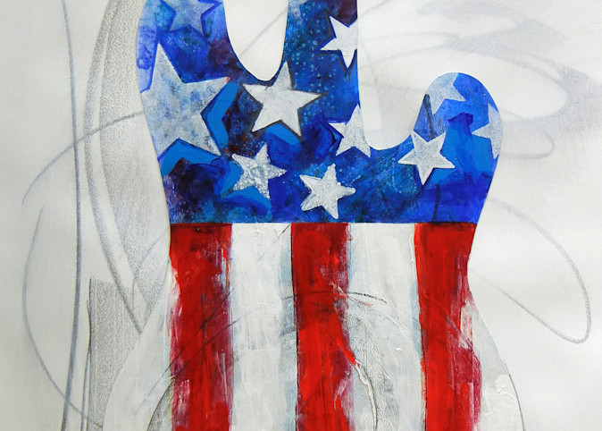 Red, White And Blues Art | Art by Liz Schafer
