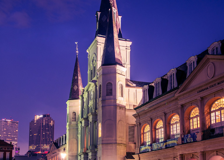 Towers of St. Louis Cathedral - New Orleans fine-art photography prints