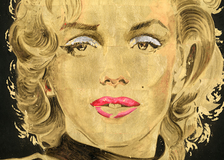 Famous Monroe Bold Gold Art | perrymilou