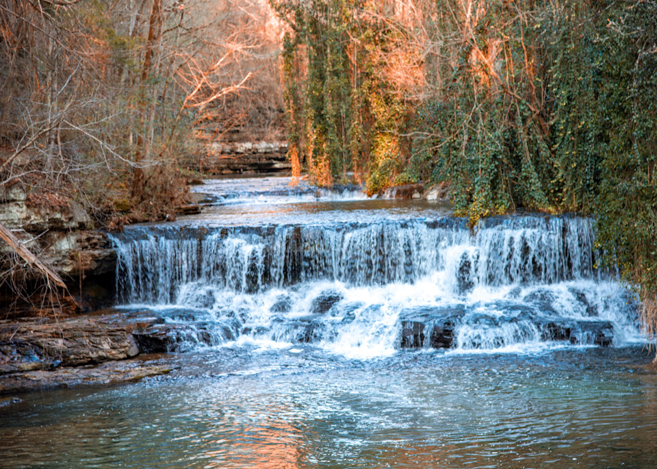 Waterfall At Falls Mill Photography Art | N2 the Woods Photography - Nature and Wildlife Artwork