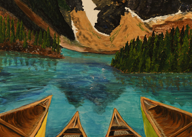 Canoe In The West Art | Art Works Carolyn