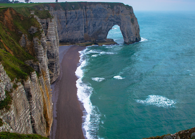La Manneporte formation in Étretat, France on the English Channel - Fine Art Photography print