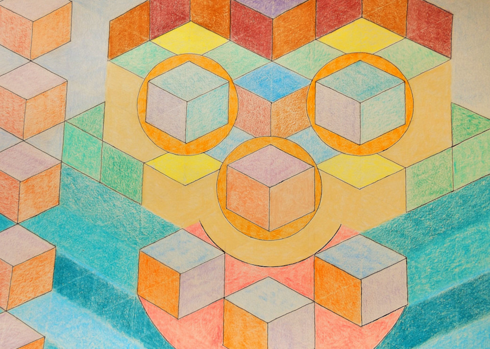 Cubic Smile Art | Cynthia Christensen Art
