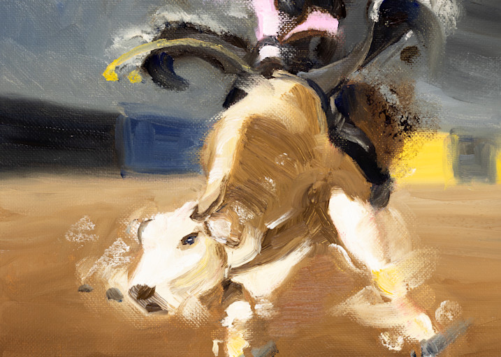 20211129 Bull Rider  Art | Rich Wilkie inc