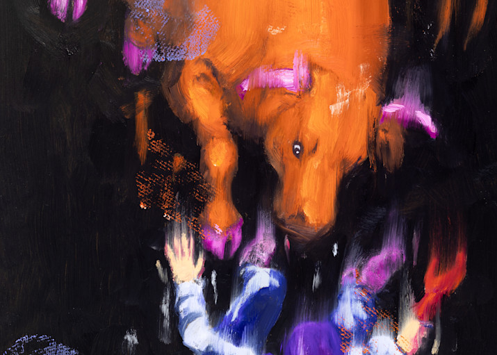 20211220 Bull Rider  Art | Rich Wilkie inc