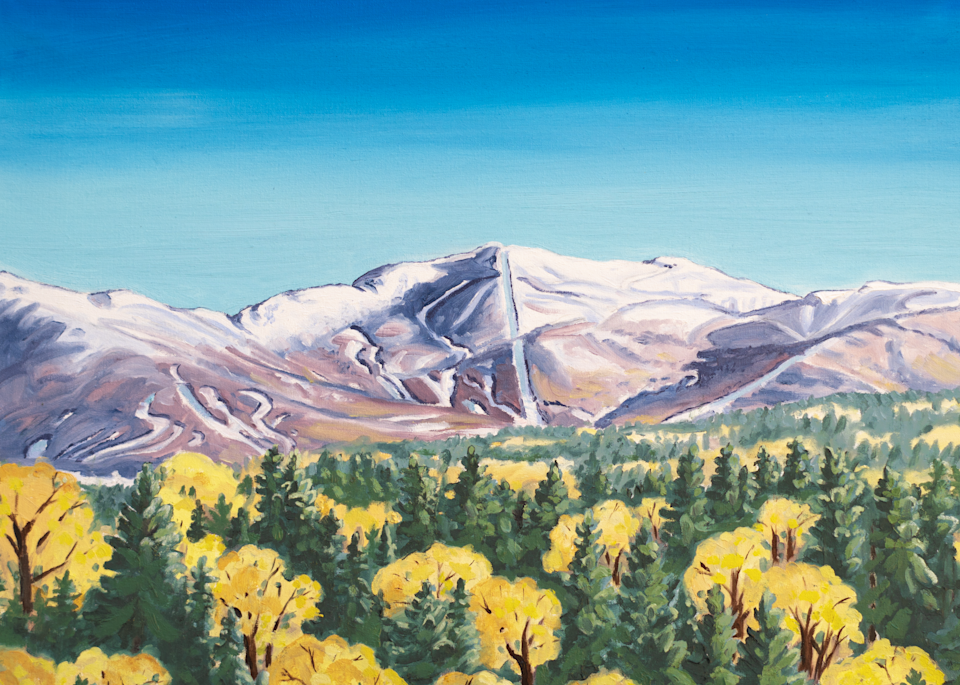 Smugglers' Notch oil painting on canvas for sale