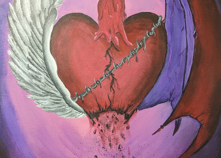 Heart Break Art | Electro Art Studio