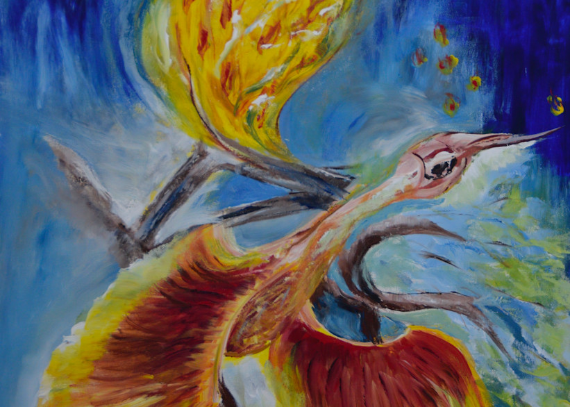 The Phoenix Art | Art by Taly Bar