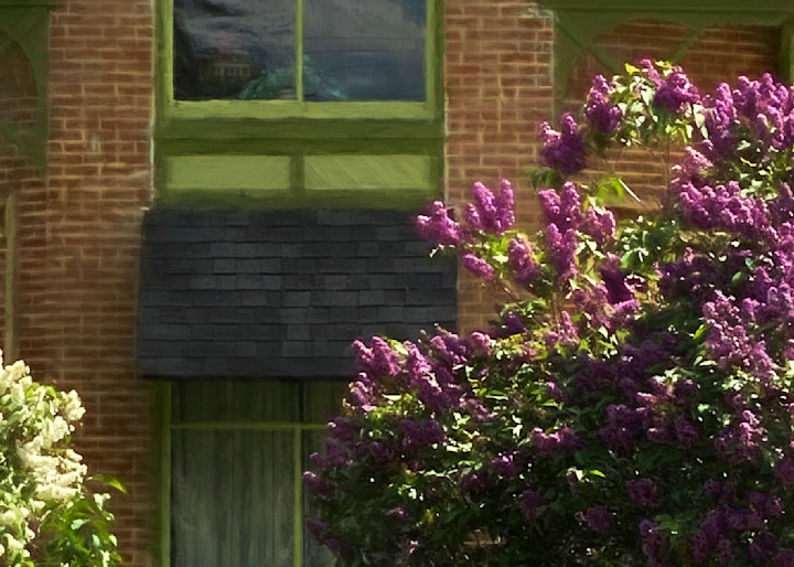 Lilacs at the Mansion