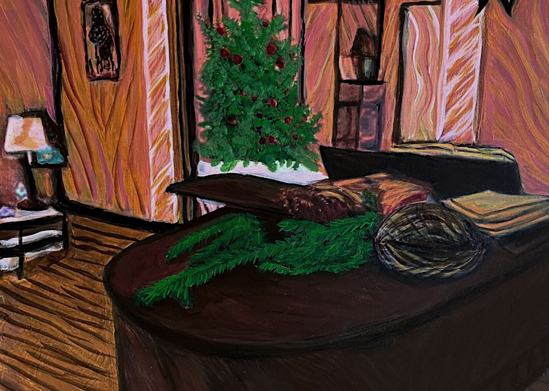 Old Fashion Christmas (V) Art | Hilary Hemingway Art