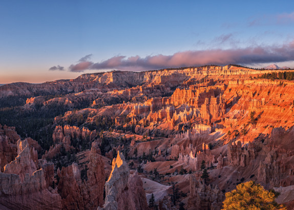 Bryce Canyon Panorama At Sunrise Photography Art | Rick Saul Photography