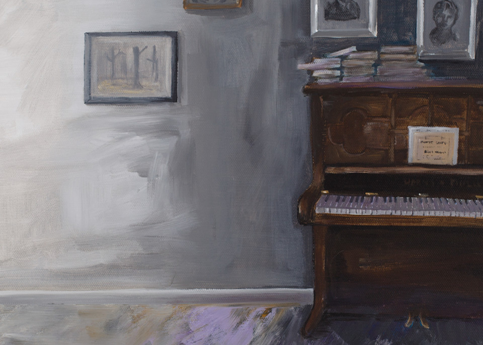 Piano In The Night Art | Trine Churchill