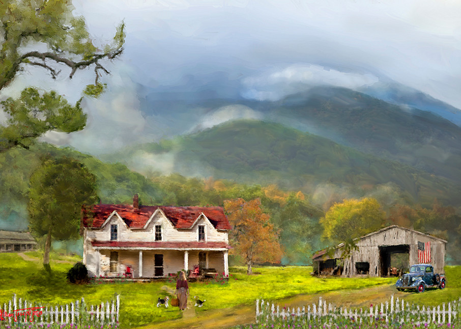 Smoky Mountain Morning Art | Foothills Mercantile Co