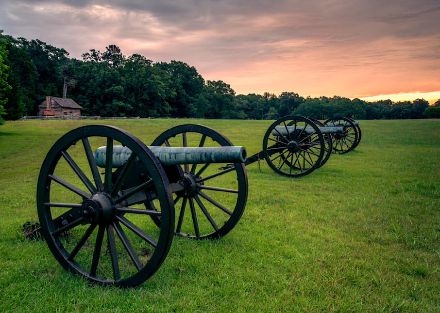 First Light Over Ross' Battery - Shiloh National Military Park fine-art photography prints