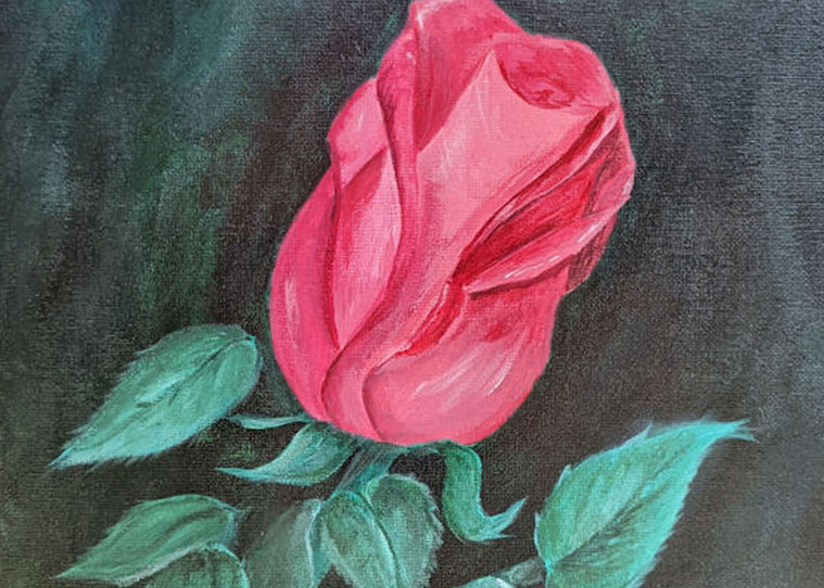 Pink Rose 2 Art | Electro Art Studio