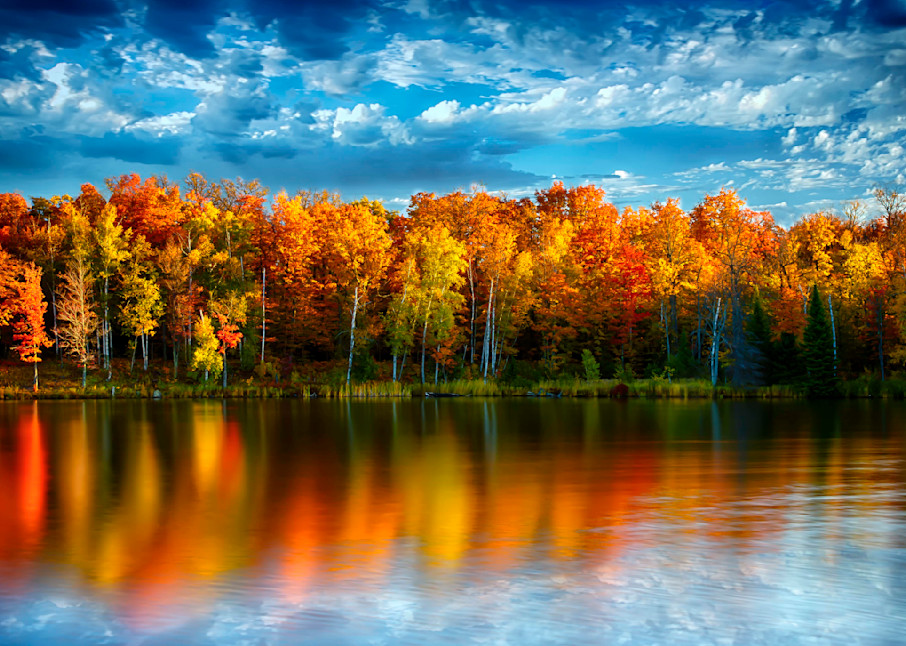 Fall Colors   Upper Peninsula Michigan Photography Art | mustafawahid