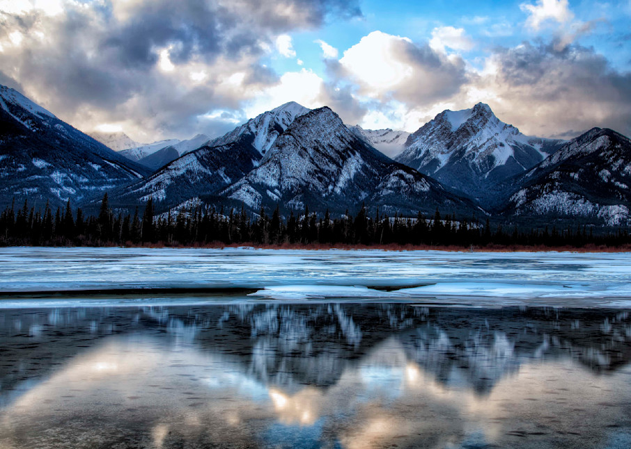 Mountain Range Jasper National Park   Alberta Canada Photography Art | mustafawahid
