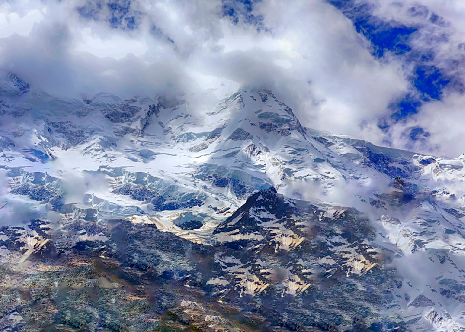 Rakaposhi Mountain   Gilgit Baltistan Pakistan Photography Art | mustafawahid