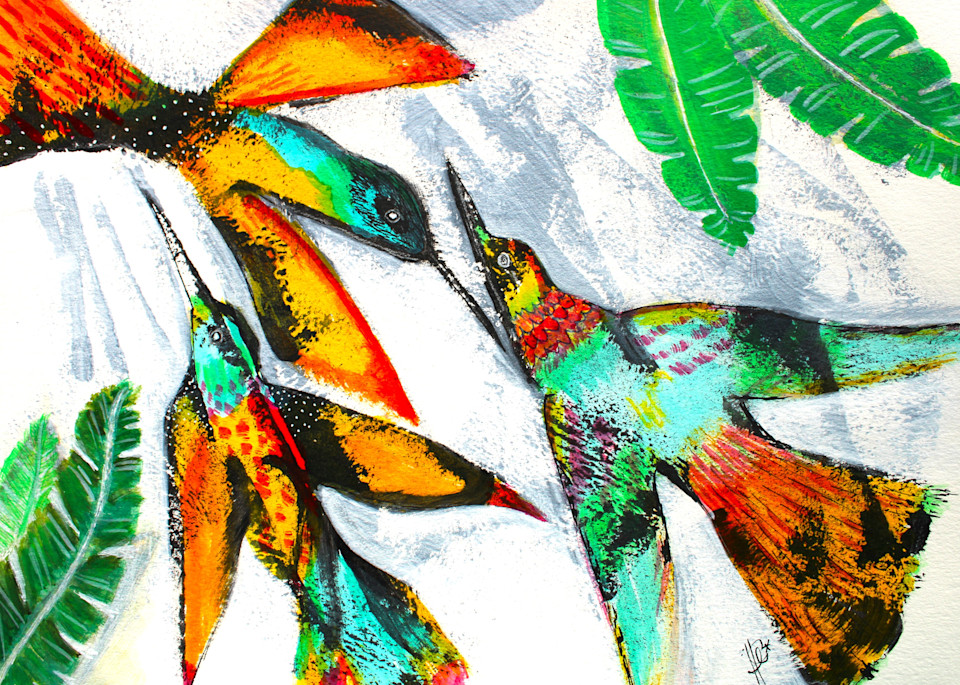 Feathered Friends Art | ilianacardona