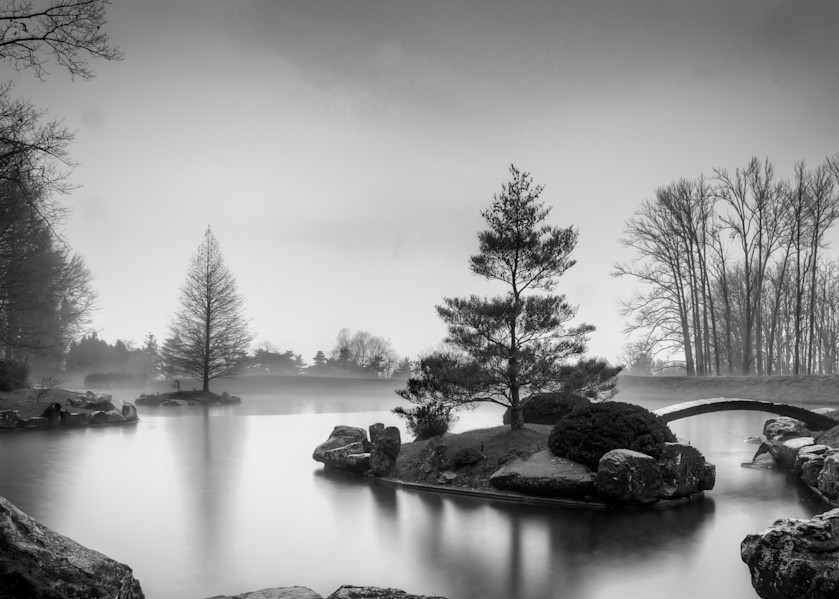 Fog On Silver Pond B W Photography Art | Lift Your Eyes Photography
