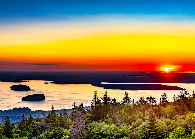 Sunrise From Cadillac Mountain Photography Art | Lift Your Eyes Photography