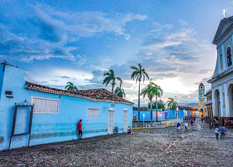 Cuban South Coast Blue Photography Art | Judith Anderson Photography