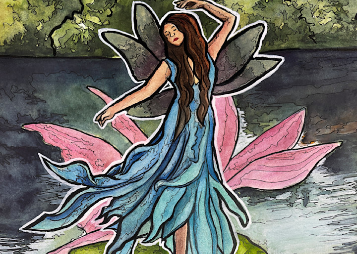 Dancing Fairy Art | Water+Ink Studios