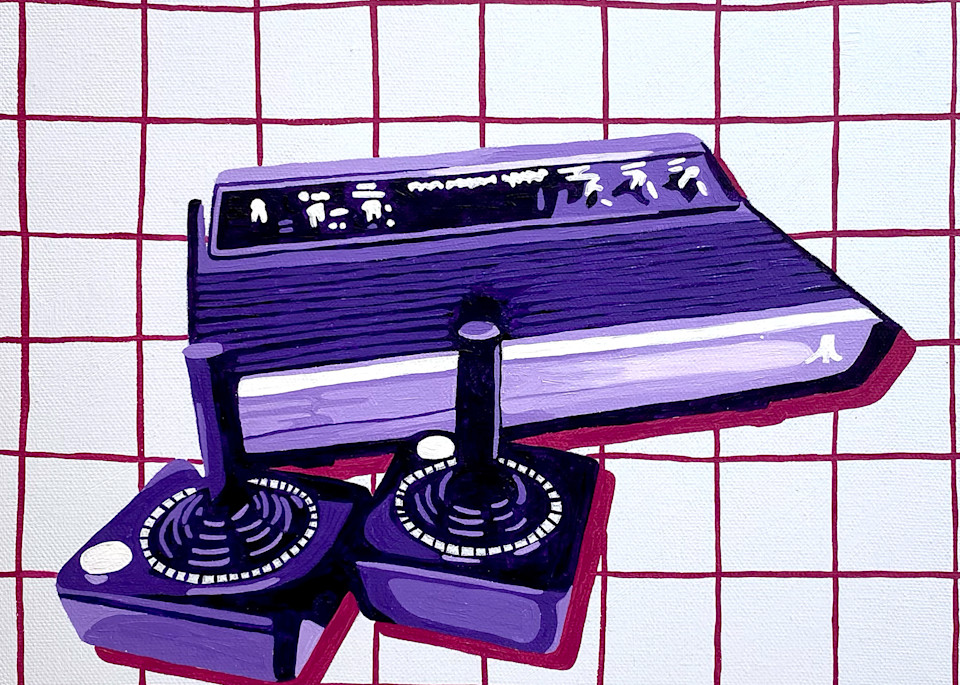 1983 Atari Art | Tara Barr Art