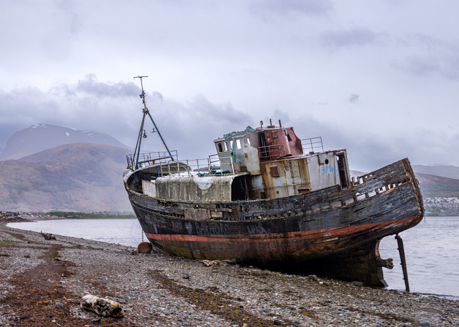 Old Boat of Caol, Ft William, Scotland | Landscape Photography | Tim Truby 