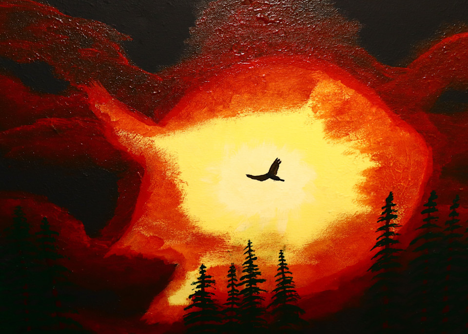 Bird In The Sky Art | Ken C Art