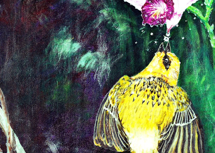 Bird And Flower Art | Andrianjafitrimo