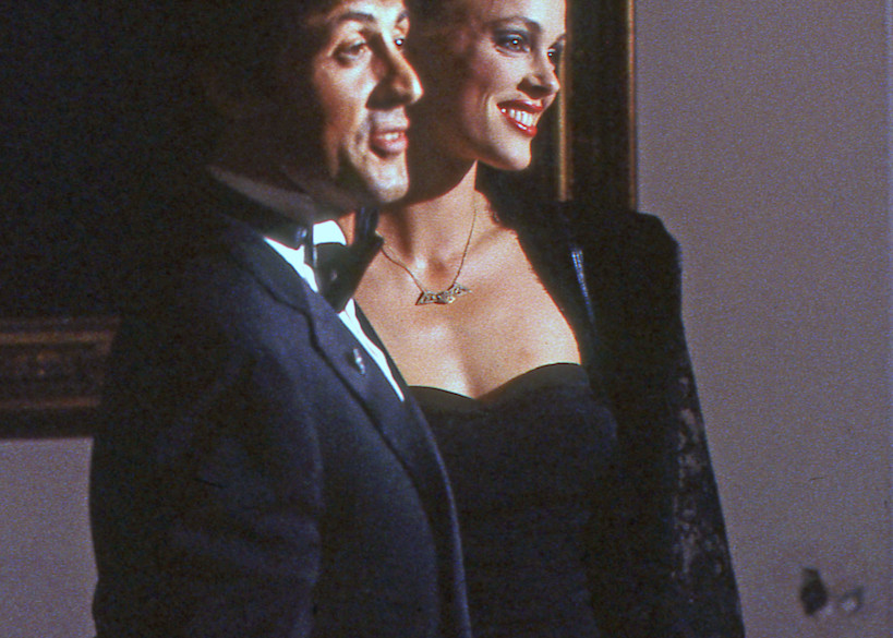 Sylvester Stallon and Brigitte Nielsen