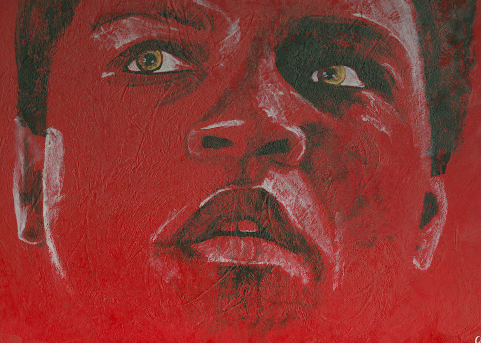 Ali In Red Art | Khaos Art