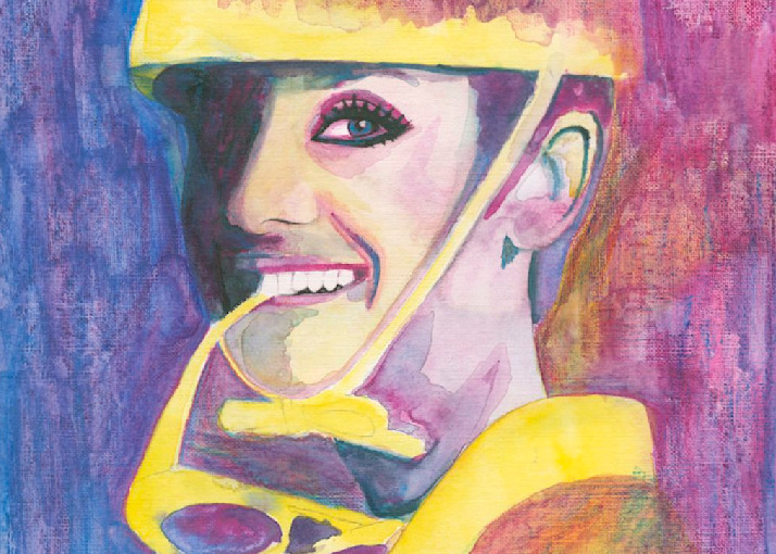 Audrey In Yellow Art | Khaos Art