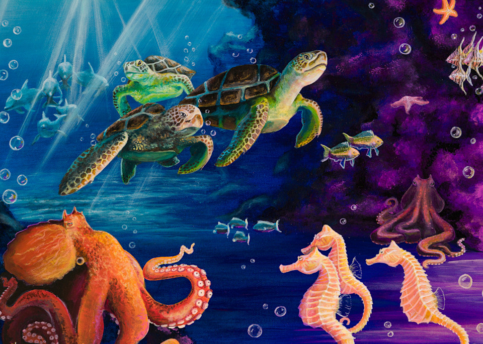 The Octopus Club Art | Art by Eva Creature