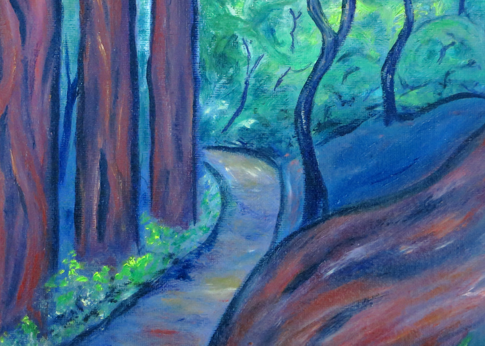 Leaving The Redwood Canyon Art | janakastagnaro