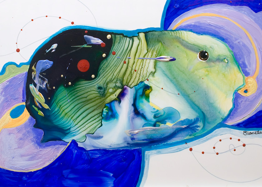 Blue Selkie Art | Mary Lou Blackledge