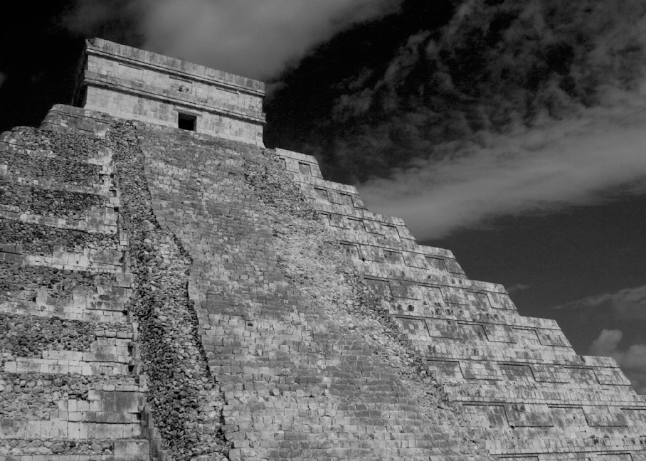 RBlaser Photography - Pyramid of Chichen Itza Close Up