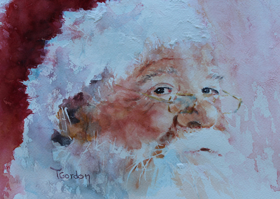 Santa Art | Terri Gordon Art
